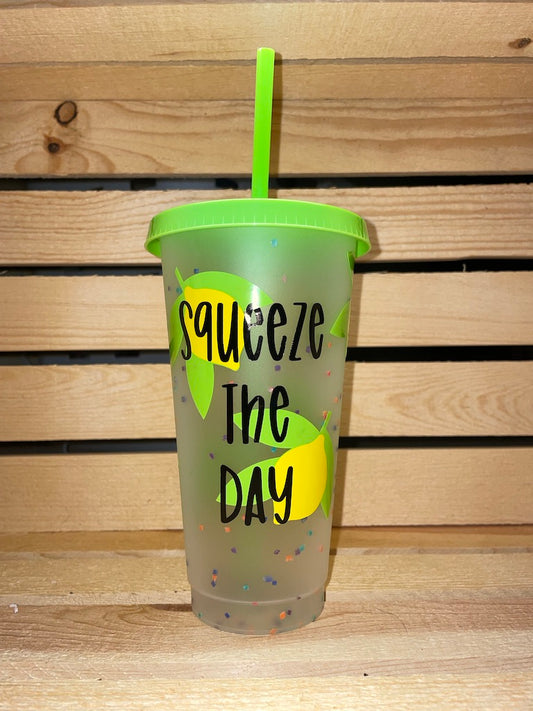 Squeeze The Day Cold Cup 24oz