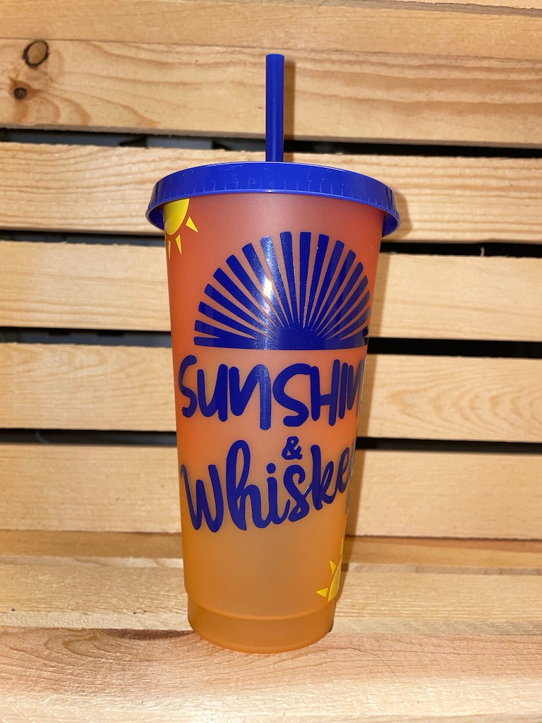 Sunshine & Whiskey Cold Cup 24oz
