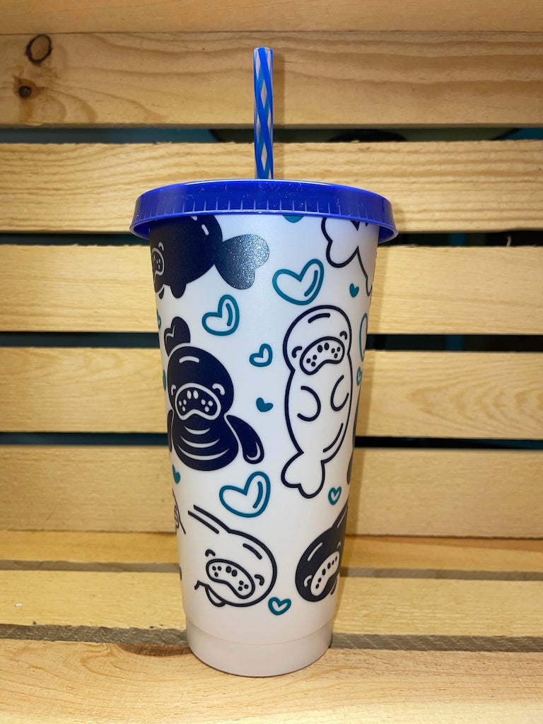 Manatee Cold Cup 24oz